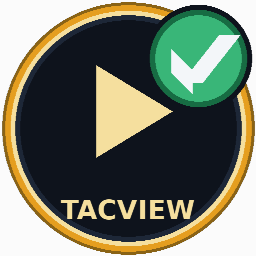 Certifié Tacview — au moins 90% de ces heures sont prouvées par un Tacview. Certifié Tacview